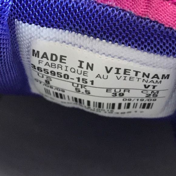 Nike Delta Lite White/Purple/Blue Athletic Shoes 365950-151 Women’s Size 8 - Picture 11 of 12